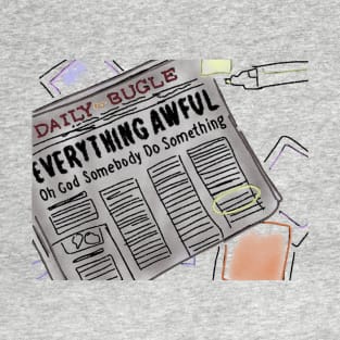 aw, newspaper (variant) T-Shirt